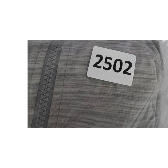 Koppen Womens Small Silver Gray Full Zip Athletic Jacket with Pockets - Picture 7 of 7